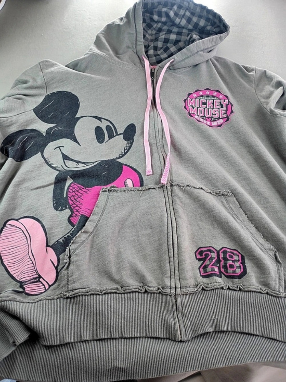 Disney Mickey Mouse Graphic Zip Hoodie